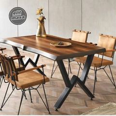 Ceviz Masa Sandalye Takımı