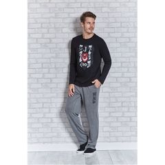 Rolypoly Besiktas Lisansli Pijama Takim Erkek Pijama Takim Modelleri 8550