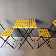 Lilabebe Bistro Bahce Masa Seti 60x60 Cm Fiyati