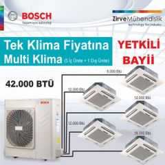 Bosch 48 000 Btu H Non Inverter 4 Yon Kaset Tipi Split Klima Markasi Kategori