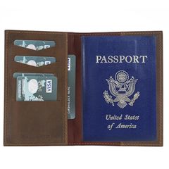 Bouletta G2 Kahve Arden Deri Pasaport Cüzdan Kılıf