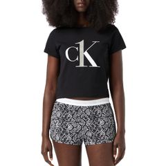 Ls+Cuffed Marque : Calvin KleinCalvin Klein Knit PJ Set Fille Lot de 2 Ensemble De Pyjama 