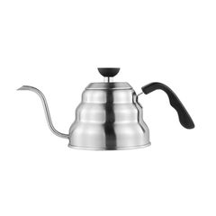 Coffee Drip Kettle Thermometer Thin Mouth Gooseneck Cloud Kettle Stainless  Steel Hand-Brewed Pour Over Tea Pot 1L/1.2L