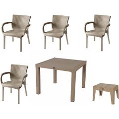 Novussi Paris Rattan Kolltuk Cappuccino Fiyati Taksit Secenekleri