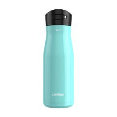 Contigo Shake & Go Fit 28oz Shaker Bottle Carolina Blue Leak Proof Cap  Smoothie 