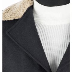 Italyan Kesim Slim Fit Hakim Yaka Erkek Kase Manto Kaban T1867 Takim Elbise Mont Erkek Gunluk Giyim
