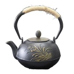 47oz Cast Iron Tea Kettle Stovetop Safe Japanese Tea Pot With -  Denmark