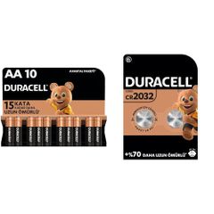 Duracell Özel 2032 Lityum Düğme Pil 3V, 2'li paket (DL2032/CR2032) Fiyatı,  Yorumları - Trendyol