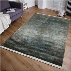 K0011825 Yesil El Dokuma Vintage Hali 178 Cm X 291 Cm
