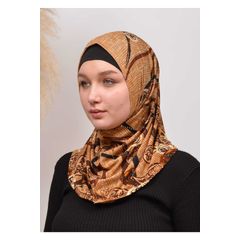 BD61 Fertig Kopftuch Hazir Bandana Türban Esarp Sal Tesettür Hijab Khimar 