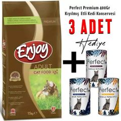 Enjoy Konserve Yas Kedi Mamasi Fiyatlari