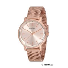 Lacivert Kasa Gold Cerceve Hasir Kordon Ferrucci 10864h 03 Erkek Kol Saati Kivircik Com Tr