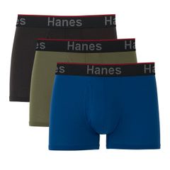 Hanes 7460Z6 Mens Boxer Brief ComfortSoft Waistband 6-Pack