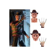 freddy krueger yüz maskesi