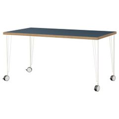 Hemnes Calisma Masasi Beyaz 155x65 Cm Ikea Calisma Alanlari