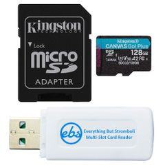 Samsung Micro to SD Memory Card Adapter (Bulk 50-Pack) Bundle with (1)  Everything But Stromboli Micro & SD Card Reader