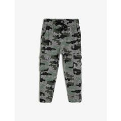 Tommy Life Siyah Kamuflaj Erkek Jogger Esofman Alt 84754 178
