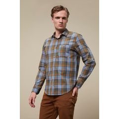 Erkek Slim Fit Casual Pamuklu Gomlek 1198432 Mudo