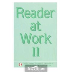 Reader At Work 1 2 Full Set Odtu Yayinlari Ekim 2018 Kitabi