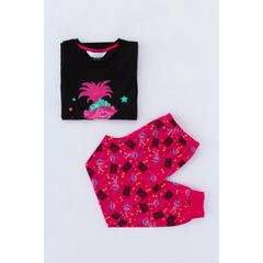 Kirmizi Chilli Hearts Saten Pijama Takimi Pijama Ev Giyim