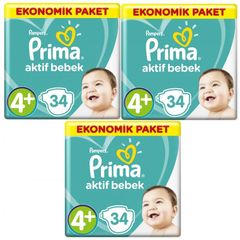 Prima Firsat Paketi 7 Numara 15 Kg 34 X 3 102 Adet Bebek Fiyati