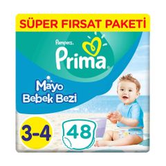 Prima Bebek Bezi Aktif Bebek 6 Beden 128 Adet Ekstra Large Fiyati