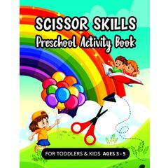 Dinosaur Scissor Skills, A Preschool Activity Book For Kids Ages 3-5: A Fun  Cutting Practice Workbook - 50 Dinosaur Designs (Paperback)