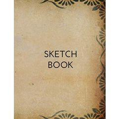 Sketchbook: Space Doodle Sketch Book For Kids & Boys with 110 Pages and 55  Sheets, 8.5x11, Large Blank Notebook Drawing Pad for Sketching, Doodling