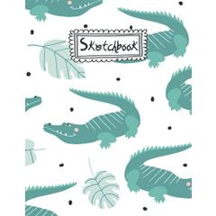 Sketchbook For Ideas Creative Christmas Gifts: Sketch Book And Drawing Pad  For Kids - White - Doodling # Kids Size 8.5 X 11 Inches 110 Page Best Print  (Paperback)