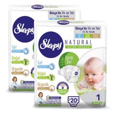 Sleepy Natural 1 Numara 40 Adet Cocuk Bezi