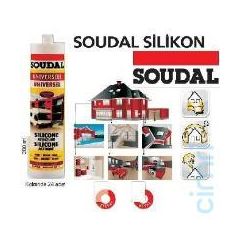 Silicone sigillante SOUDAL Multiuso Colorato RAL 9001 bianco crema 300 ml