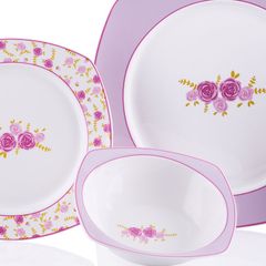 Taç Yemek Takımı Kare