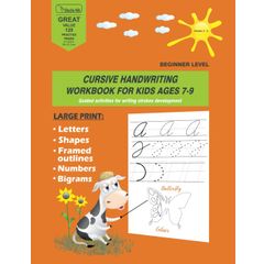 Big Letter and number Tracing Workbook for kids