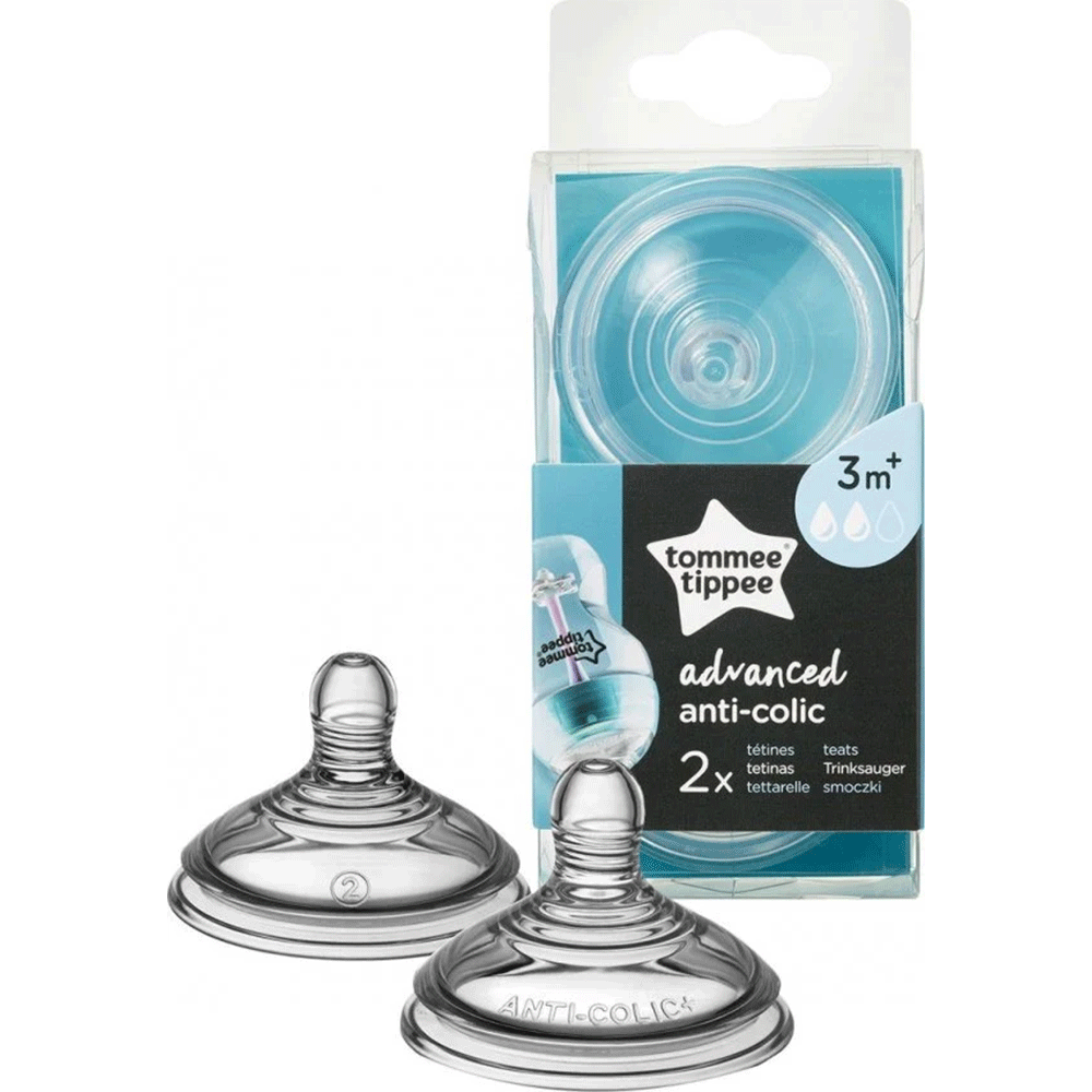 Tommee Tippee Biberon Anti-colica Avanzato +3m 340ml - Biberon - Mamma e  Bimbo