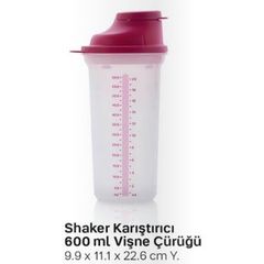  Tupperware Kenparazzi 600 ml XL Quick-Shake Shaker Mix