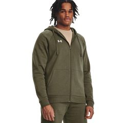 Green under armour sale sweatshirt