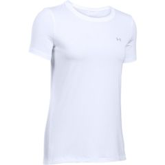 Under Armour Heatgear Armour Kısa Kollu Beyaz Kadın Spor Giyim T-Shirt