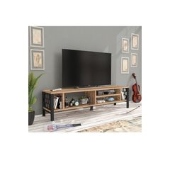 Ma Soneta Fesign Black Tv Unitesi Tv 1051 Cen Dekor