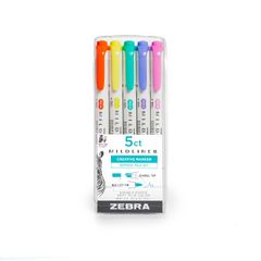 Zebra Mildliner Double-Ended Highlighter Set, 10-Colors, 1 - Fry's