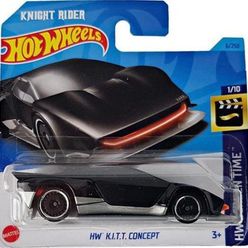 ASC 1/28 Knight Rider モデルカー 黒 透明ケース付き HOT WHEELS Premium Knight Rider K.I.T.T. GRL67 - Fiyatı, Yorumları