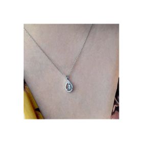 0.12 ct Damla Model Pırlanta Kolye