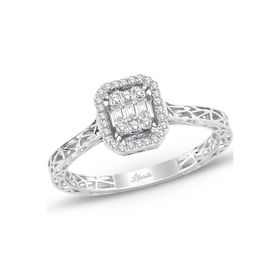 0.17 ct Modern Tasarım Baget Pırlanta Yüzük