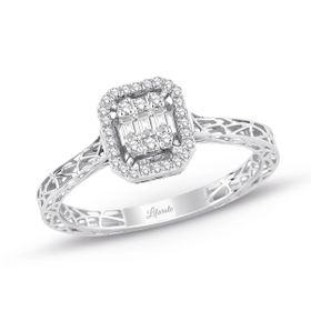 0.17 ct Modern Tasarım Baget Pırlanta Yüzük