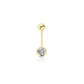 0.20 ct Pırlanta Göbek Piercing