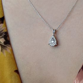 0.23 ct Damla Model Pırlanta Trend Kolye