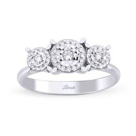 0.25 ct Üç Taş Pırlanta Yüzük