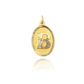 0.25 gr 14 Ayar Altın Harf Kolye Ucu