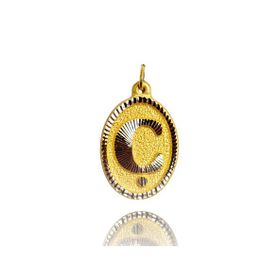 0.25 gr 14 Ayar Altın Harf Kolye Ucu