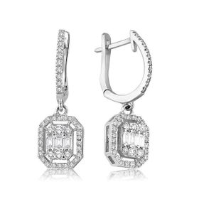 0.51 ct Pırlantalı Elmas Küpe