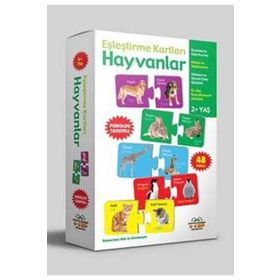 0-6 Yaş Yayınları Bebeğimin İlk Hayvanlar Eşleştirme Kartları